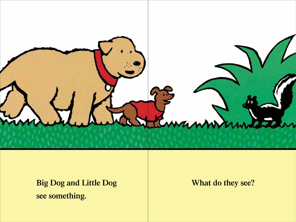 big dog and little dog making a mistake dav pilkey