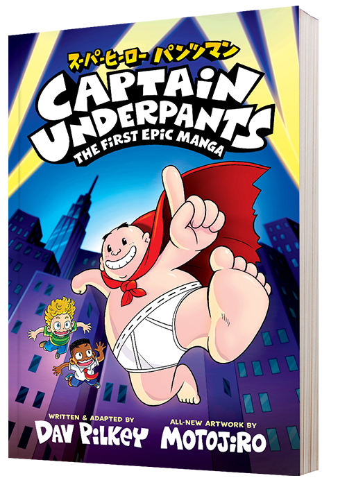 Captain Underpants: The First Epic Manga-Coming in April 2026