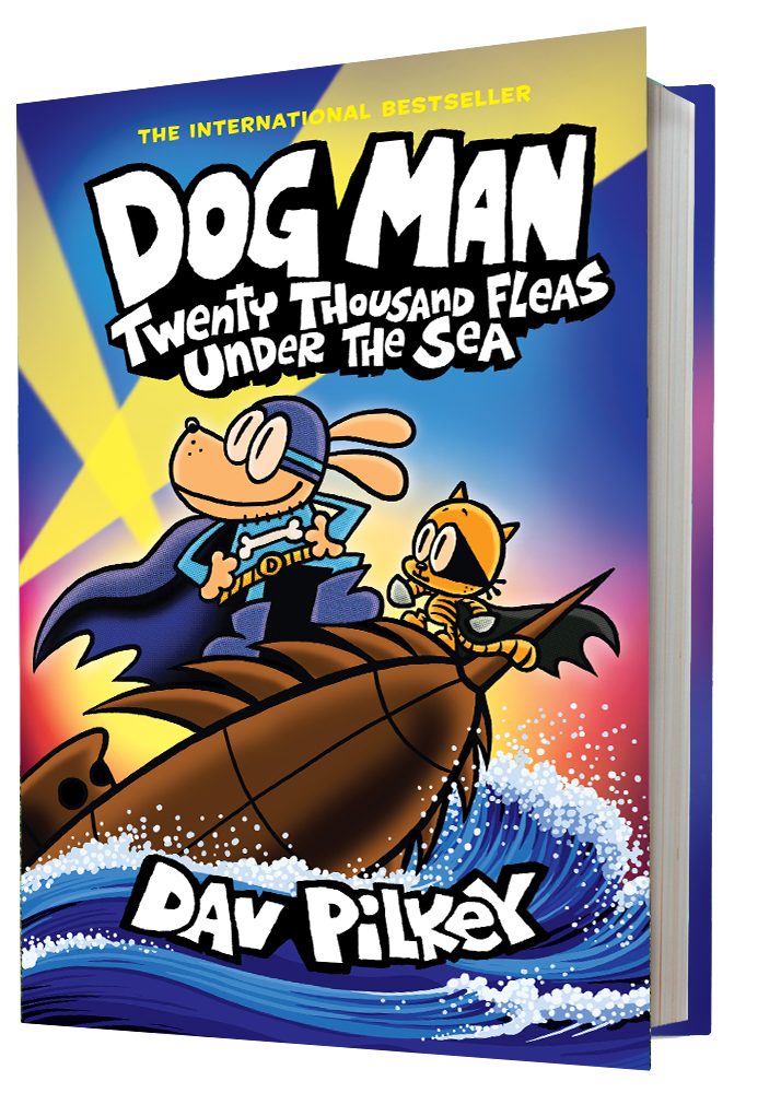 Dog Man: Twenty Thousand Fleas Under the Sea